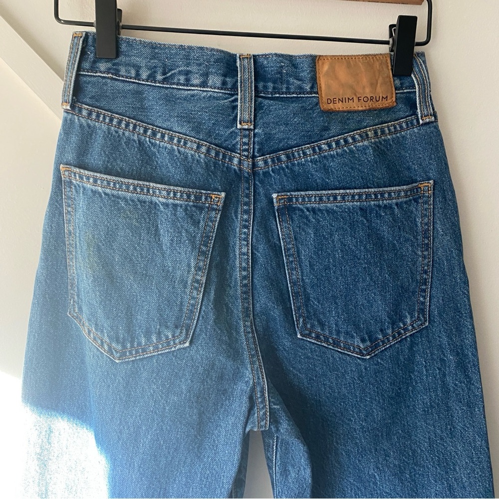 Denim Forum Farrah High Rise Wide Leg Jeans - 24 - Picture 10 of 15
